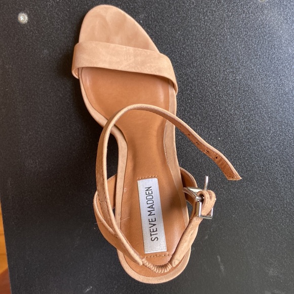 Steve Madden Nude Slim Heel - Picture 3 of 5